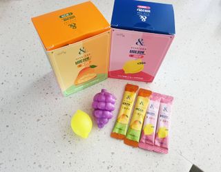 비타앤C 레몬맛, 망고맛 — 5점을 준 리뷰어가 2021년 6월 올린 사용 사진