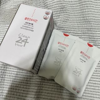 클린24시간 1BOX(5포) + 전용보틀(500ml) — 4점을 준 리뷰어가 2022년 8월 올린 사용 사진