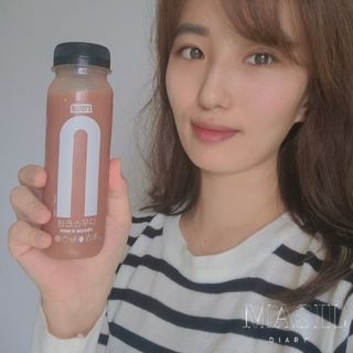 BLENDY'S 핑크 스무디+블론디 스무디 — 5점을 준 리뷰어가 2021년 9월 올린 사용 사진