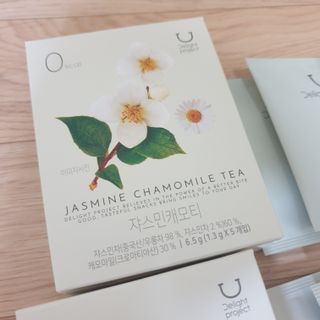 딜라이트 프로젝트 블렌딩티 우엉호박티, 히비후르츠티, 쟈스민캐모티 — 5점을 준 리뷰어가 2021년 7월 올린 사용 사진