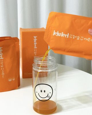 JEJUFEEL 리얼바디클렌즈 — 5점을 준 리뷰어가 2022년 8월 올린 사용 사진