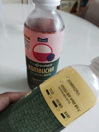 더그레잇티 콤부차 300ml *12개입 (오리지널 6개+베리리치 6개) — 5점을 준 리뷰어가 2022년 7월 올린 사용 사진