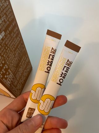 메이준뉴트리 쾌변했어 차전자피 식이섬유[30포/1박스] — 5점을 준 리뷰어가 2021년 6월 올린 사용 사진