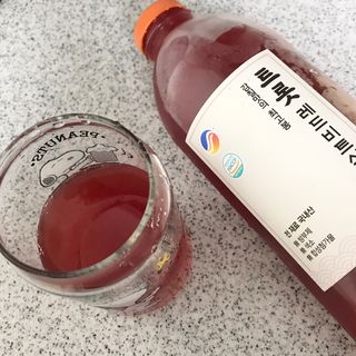 트롯전통식혜 트롯레드비트식혜 1리터 +500리터 — 2.5점을 준 리뷰어가 2021년 6월 올린 사용 사진