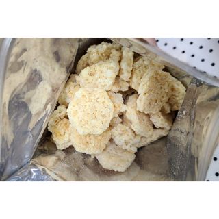 미즈꼬레아 치즈맛 누룽지크리스피 — 3.5점을 준 리뷰어가 2022년 2월 올린 사용 사진