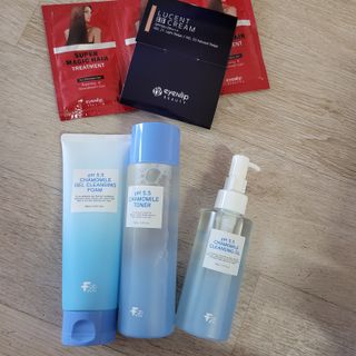 페브유 / FABYOU 페브유 pH5.5 캐모마일 젤 클렌징 폼 + 클렌징 오일 + 토너 3종 세트 — 5점을 준 리뷰어가 2021년 7월 올린 사용 사진
