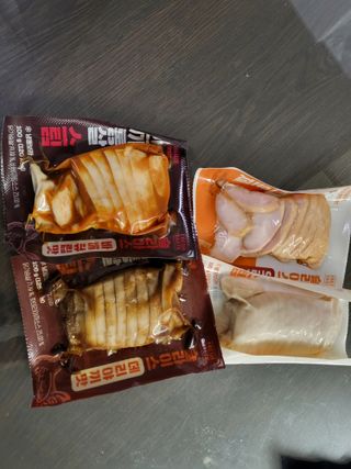 한끼통살 슬라이스 닭가슴살 — 5점을 준 리뷰어가 2023년 2월 올린 사용 사진