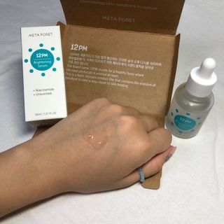 메타포레 12PM 브라이트닝 세럼 — 4점을 준 리뷰어가 2021년 7월 올린 사용 사진