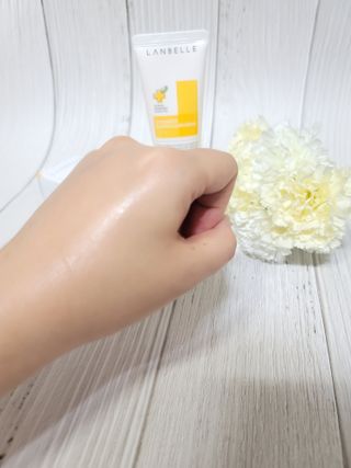 랑벨 비타 에너지 잡티 크림 75ml (피부 속 기미완화크림) — 5점을 준 리뷰어가 2022년 6월 올린 사용 사진
