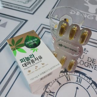 nfp 피놀라 대마종자유 — 4점을 준 리뷰어가 2021년 8월 올린 사용 사진
