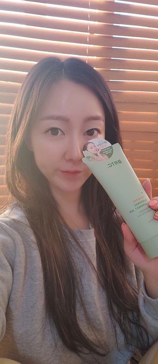 비알티씨 BRTC 시카 바이옴 블랙헤드 클렌징 폼 150ml — 5점을 준 리뷰어가 2022년 12월 올린 사용 사진