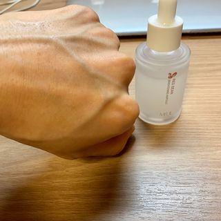[미릴] 맑음빛 레드빈 브라이트닝 앰플 — 4점을 준 리뷰어가 2021년 1월 올린 사용 사진