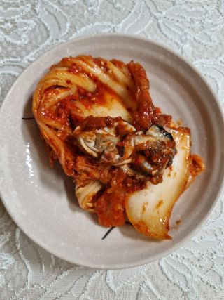 셰프애찬 별미김치 굴겉절이 1kg — 5점을 준 리뷰어가 2022년 12월 올린 사용 사진