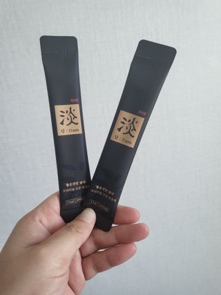 담소은 자극없는 무알콜 휴대용 한방가글 스틱 가글담 — 4점을 준 리뷰어가 2022년 10월 올린 사용 사진
