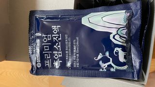 참앤들황토농원 국내산 흑염소를 정성스럽게 담은, 프리미엄 흑염소 진액 70ml x 30포 1박스 — 5점을 준 리뷰어가 2023년 1월 올린 사용 사진