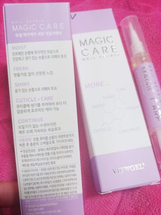 뷰젤 매직케어 네일솔루션 손발톱 보습 영양제 펜슬타입 5ml — 5점을 준 리뷰어가 2022년 3월 올린 사용 사진