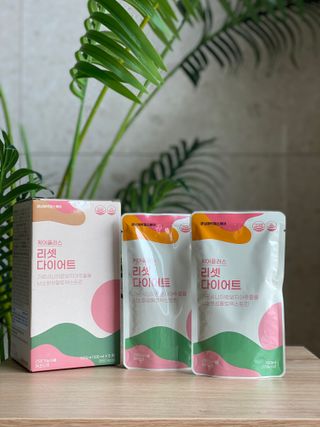 [경남제약헬스케어] 케어플러스 리셋 다이어트 청포도맛 100ml X 5포 (5일분) — 5점을 준 리뷰어가 2023년 3월 올린 사용 사진