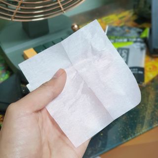 [갸스비] 메이크업은 그대로, 피지만 쏙 - BB킵 오일컨트롤 파우더 페이퍼 — 5점을 준 리뷰어가 2021년 10월 올린 사용 사진