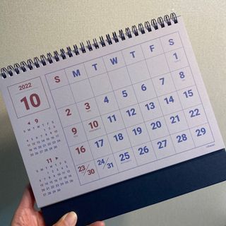 리훈 2023년 레트로 인테리어 벽달력 + 탁상달력 — 5점을 준 리뷰어가 2022년 10월 올린 사용 사진
