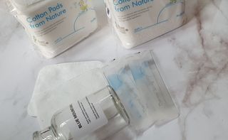 설랩수앤슈, 직접 만들어 쓰는 아기 물티슈 — 5점을 준 리뷰어가 2021년 9월 올린 사용 사진