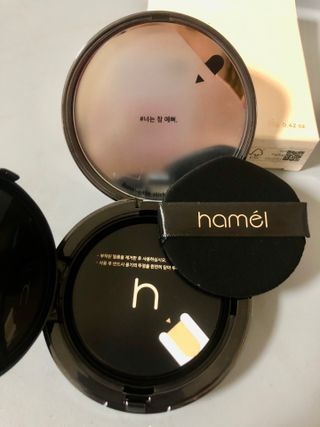 하멜 비건 아쿠아 글로우 제로핏 쿠션 — 4점을 준 리뷰어가 2022년 8월 올린 사용 사진