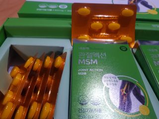 서울약사신협_내몸애발란스관절액션MSM_850mg x 90정 — 5점을 준 리뷰어가 2021년 3월 올린 사용 사진