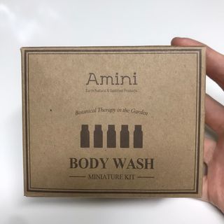 아미니 플라워 테라피 바디워시  5종키트 — 4점을 준 리뷰어가 2021년 1월 올린 사용 사진