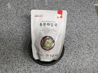 요리반상회 용문해장국 2팩 + 뚝배기 1개 — 5점을 준 리뷰어가 2021년 3월 올린 사용 사진