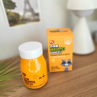 앙팡 츄어블 비타민D 1000 IU 130mg x 90정 — 5점을 준 리뷰어가 2022년 11월 올린 사용 사진
