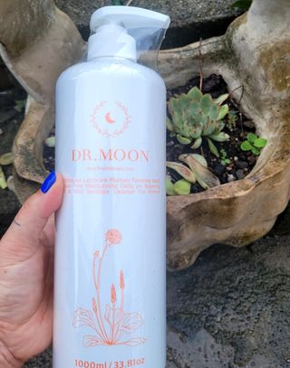프리[닥터문] 유산균 락토케어 질경초 여성청결제 1000ml (젤타입) — 5점을 준 리뷰어가 2022년 7월 올린 사용 사진