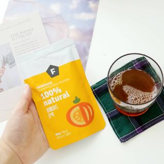 팜아트홀릭 농장에서 직접 키우고, 직접 만드는 호박즙 — 5점을 준 리뷰어가 2021년 9월 올린 사용 사진