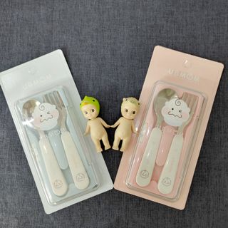 유비맘 스푼포크 케이스 세트 1+1 _컬러랜덤 발송 — 5점을 준 리뷰어가 2021년 3월 올린 사용 사진