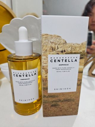 [스킨1004] 마다가스카르 센텔라 앰플 100ml — 5점을 준 리뷰어가 2024년 5월 올린 사용 사진