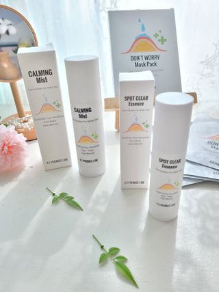 A.C PROMISE LINE 임상시험회사에서 제대로 만든, 민감성피부를 위한 트러블 기초라인 — 5점을 준 리뷰어가 2023년 7월 올린 사용 사진