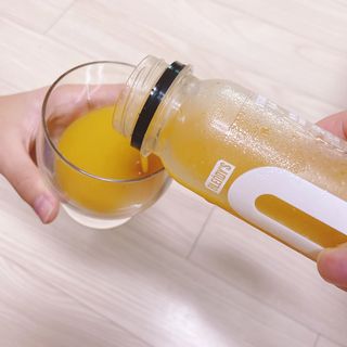 BLENDY'S 핑크 스무디+블론디 스무디 — 4점을 준 리뷰어가 2021년 10월 올린 사용 사진