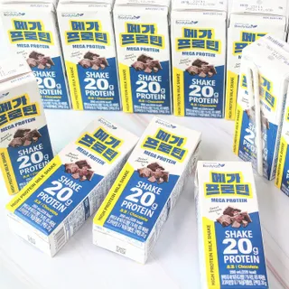 바디랩 프로틴음료 단백질쉐이크 메가프로틴 — 5점을 준 리뷰어가 2022년 4월 올린 사용 사진