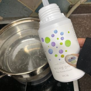 자연그램 매직버블클리너 250g — 5점을 준 리뷰어가 2021년 1월 올린 사용 사진