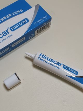 히루스카 포스트아크네 클리어 — 4점을 준 리뷰어가 2021년 1월 올린 사용 사진