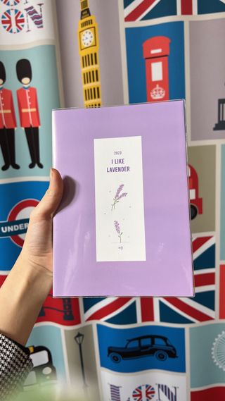 리훈 2023년 아이라이크 모눈 다이어리 미니달력 세트 — 5점을 준 리뷰어가 2022년 12월 올린 사용 사진