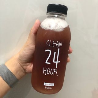 클린24시간 1BOX(5포) + 전용보틀(500ml) — 4점을 준 리뷰어가 2022년 9월 올린 사용 사진