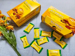 (주) 피치코리아 믹스커피캔디76g x2개입 — 4점을 준 리뷰어가 2022년 11월 올린 사용 사진