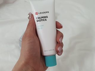 리더스코스메틱 리더스 카밍 바이오틱스 크림 마스크 — 5점을 준 리뷰어가 2021년 2월 올린 사용 사진