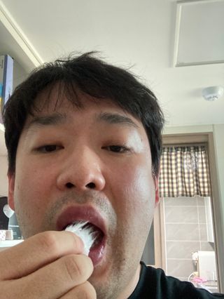 젤리벨리 솜사탕 2종-딸기치즈케이크, 바닐라 — 4.5점을 준 리뷰어가 2022년 2월 올린 사용 사진