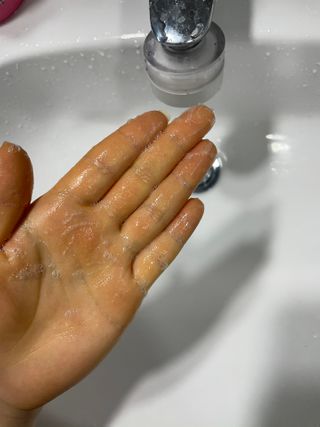 달리프 클로렐라 베러 루트 릴렉싱 샴푸 500ml — 5점을 준 리뷰어가 2021년 1월 올린 사용 사진