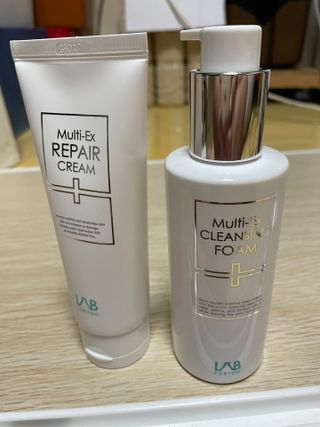 LAB FOR YOU 멀티엑스리페어크림 + 멀티엑스클렌징폼 — 5점을 준 리뷰어가 2022년 9월 올린 사용 사진