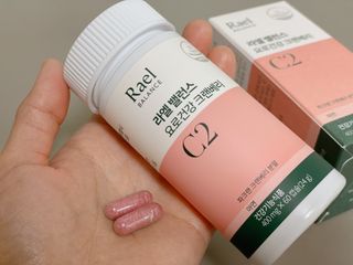 라엘 밸런스 3종 (질 건강 리스펙타 프로바이오틱스, 월경케어 보라지유, 요로건강 크랜베리) 랜덤 증정 1개 — 4점을 준 리뷰어가 2022년 12월 올린 사용 사진