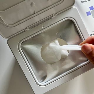 바노바기 코스메틱 바노바기 밀크씨슬 리페어 시카 폼 클렌저 플러스 120ml + 퀵 마스크 플러스 30매 — 4점을 준 리뷰어가 2023년 8월 올린 사용 사진