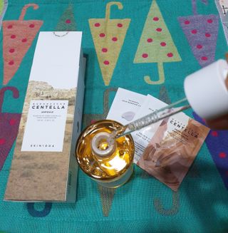 [스킨1004] 마다가스카르 센텔라 앰플 100ml — 5점을 준 리뷰어가 2024년 5월 올린 사용 사진