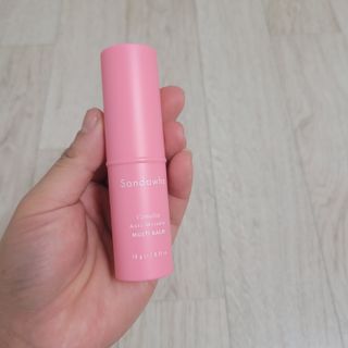 스킨큐어 산다화 카멜리아 안티 링클 멀티밤 — 5점을 준 리뷰어가 2023년 1월 올린 사용 사진