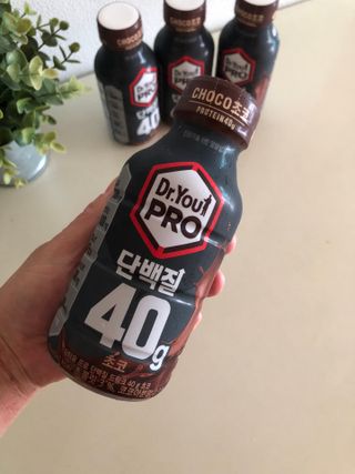 닥터유 프로 단백질 드링크 40g 초코 닥터유 프로 단백질드링크 40g 초코 — 5점을 준 리뷰어가 2024년 9월 올린 사용 사진